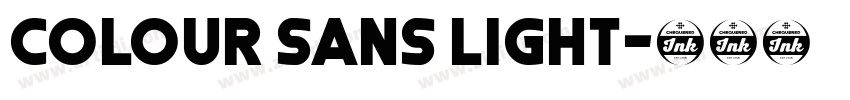Colour Sans Light字体转换
